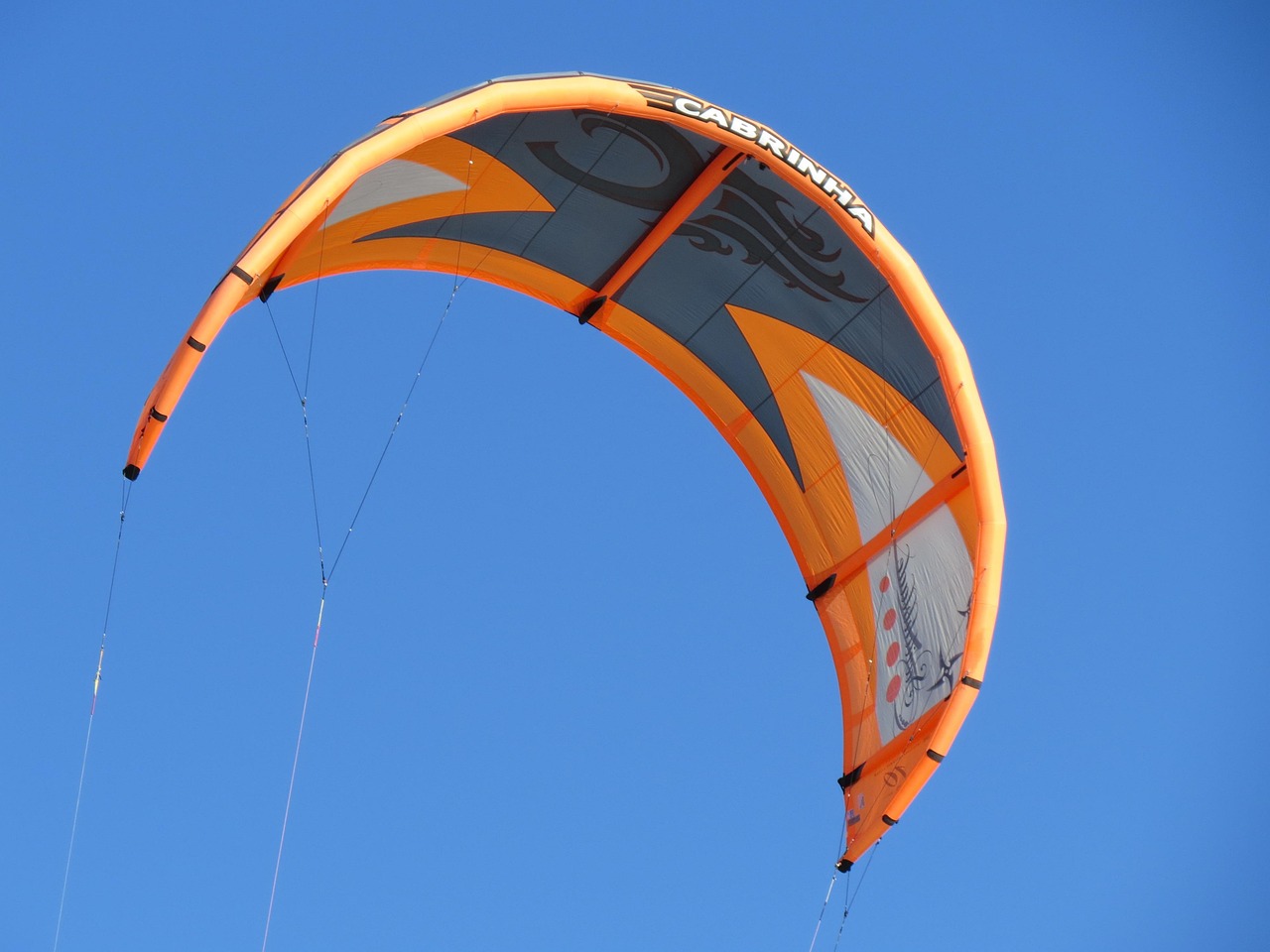 kitesurfing, kiting, water sports, orange, kite, flying, blue sky, kitesurfing, kitesurfing, kitesurfing, kitesurfing, kitesurfing, kite